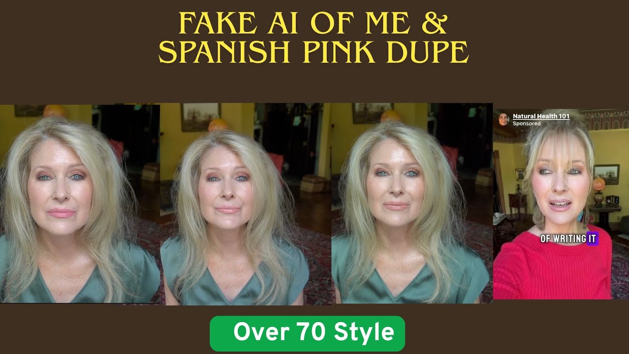 I Got An AI Commercial Made About Me! Spanish Pink Dupe!