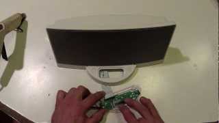 How-To: Bose SoundDock LINE IN Hack AUX IN Modification NO iPOD NEEDED !!