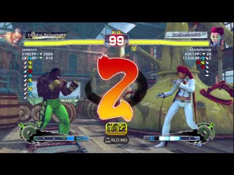 jaewonz (Dee Jay) Vs calledeternal (C.Viper) SSF4 AE Ranked Matches - PSN