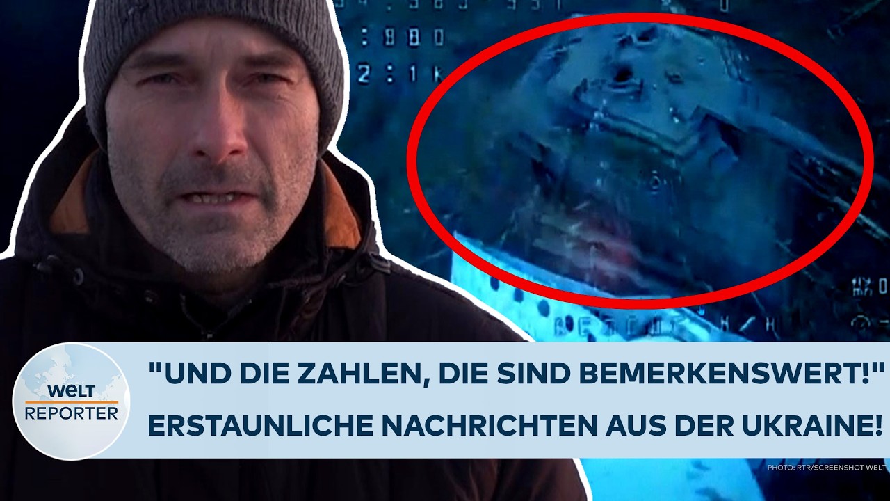 PUTINS KRIEG: "Und die Zahlen, die sind bemerkenswert!" Erstaunliche Neuigkeiten aus der Ukraine!