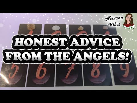 Honest advice from your angels! Pick a number/crystal!