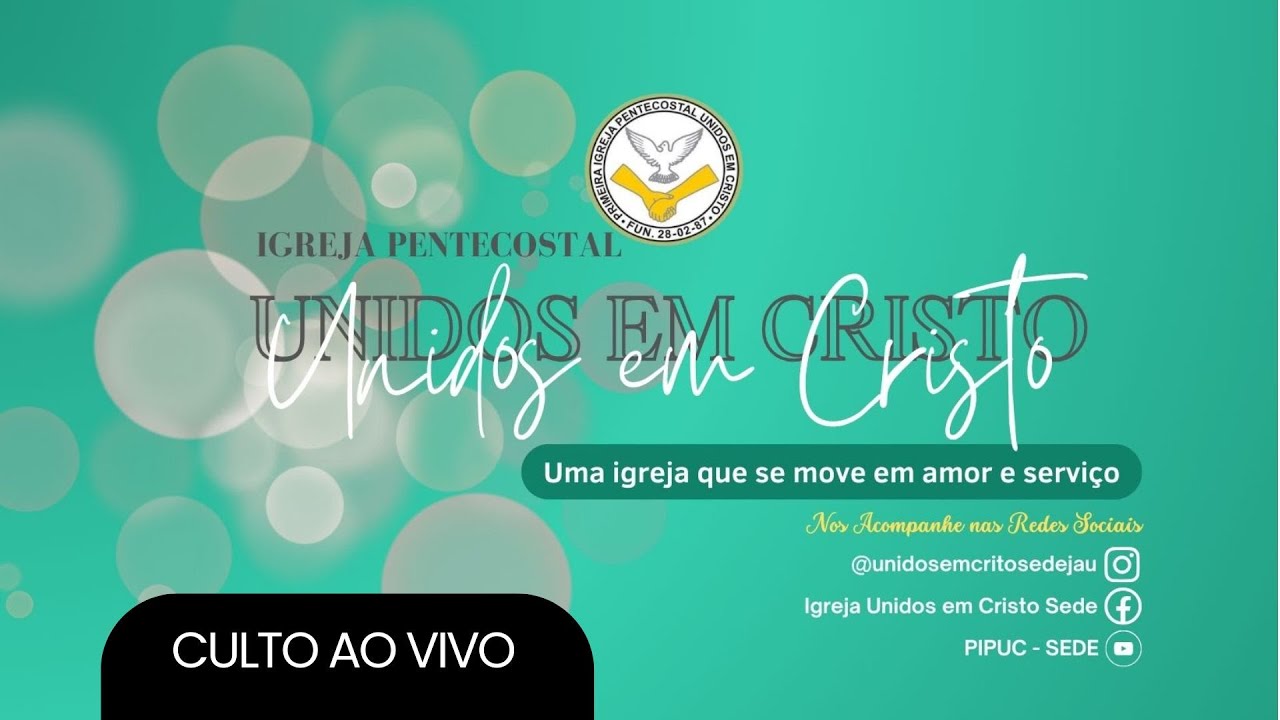Culto de Sexta-feira - 18/10/2024
