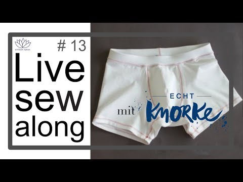 LiveSewalong | Mister Big Buxe - mit Bine von "echt knorke" und Anna von einfach nähen