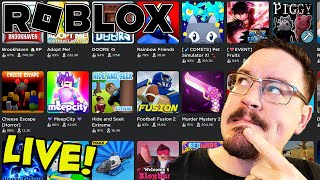🔴 ROBLOX LIVE - Checking Out Avatars, Hanging Out, May Vote & Play...just Chillin' with Bread