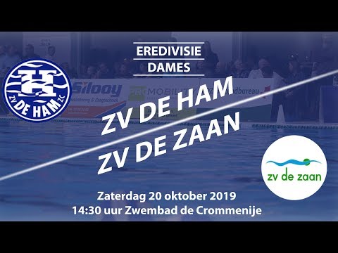 Zaterdag 20 oktober 2019, 14:30 uur. ZV De Ham Dames 1 - ZV De Zaan Dames 1