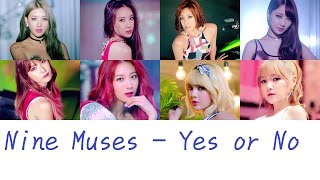 [中字/ENG] Nine Muses - Yes or No