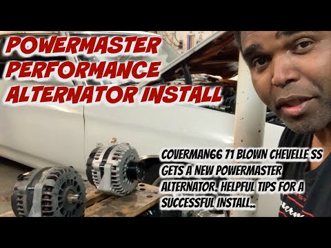 Powermaster Alternator Install. (Tips for a successful install)
