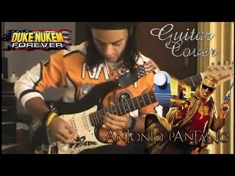Duke Nukem Theme (Megadeth Cover By Antonio Pantano) W/TAB