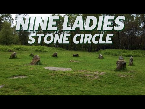 Stunning Drone Footage of Nine Ladies Stone Circle & Earl Grey Tower | Peak District Views