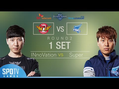 [SPL2016] INnoVation(SKT) vs Super(Afreeca) Set1 Orbital Shipyard -EsportsTV, Starcraft 2