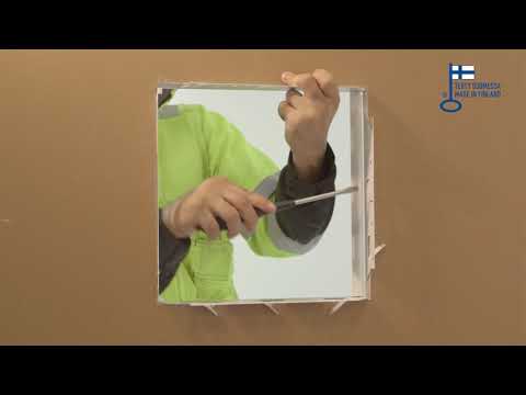 Kiilax - PTL access panel with rapid fixing