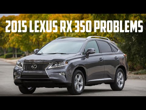 2015 Lexus RX 350 Common Problems and Recalls