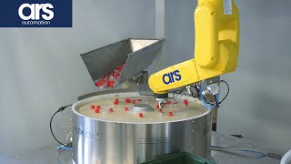 Medical Plastic Containers: Fanuc Feeding Solution [FlexiBowl parts feeder]