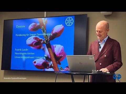 Dystoni - Föreläsning med Fredrik Lundin, Neurologiska kliniken.