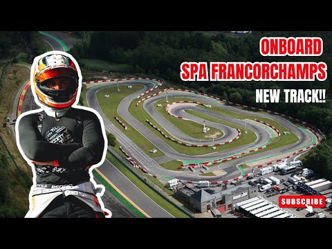 ONBOARD SPA FRANCORCHAMPS (NEW TRACK!) / IAME X30 SENIOR CUP (168kg)