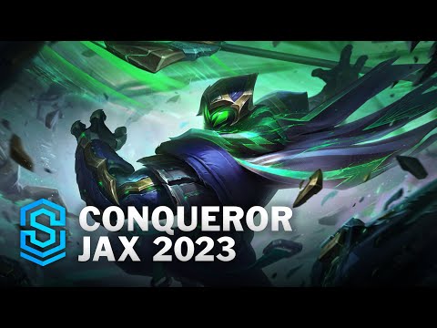 Conqueror Jax 2023 Skin Spotlight - League of Legends