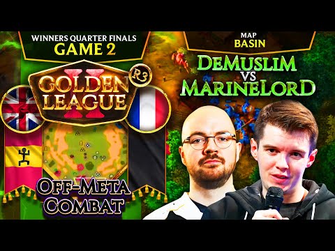 ⭐DeMusliM vs MarineLorD G2 - Golden League II - Off-Meta Combat