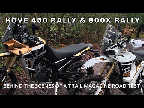 Behind the Scenes of a Trail Magazine Test | Kove 450 Rally & 800X Rally