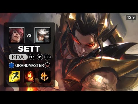 Sett vs Camille Top - EUW Grandmaster - Patch 12.9 Season 12