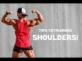 EDDY ACTIVE | SHOULDER WORKOUT TIPS