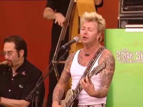 THE BRIAN SETZER ORCHESTRA WOODSTOCK 99 1999 FULL CONCERT DVD QUALITY 2013