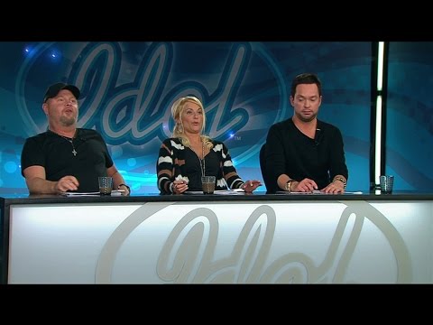 Katja skrämmer slag på juryn i Idol 2008 - Idol Sverige (TV4)