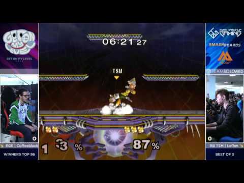 EGE Coffeeblack (Fox) vs TSM RB Leffen (Fox) - GOML2016 - Winners Top96
