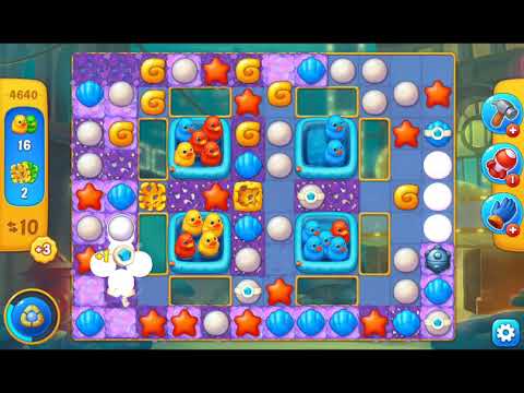 Fishdom 2021 - Level 4640   #Playrix #Fishdom #gaming