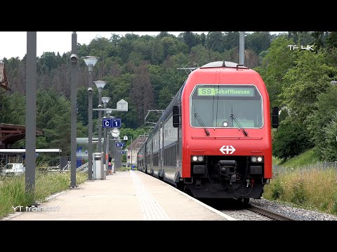 S-Bahn Zürich S9 nach Schaffhausen in Lottstetten