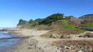 preview picture of video 'Pescadero Point Beach, Pescadero CA - 360 Degree View'