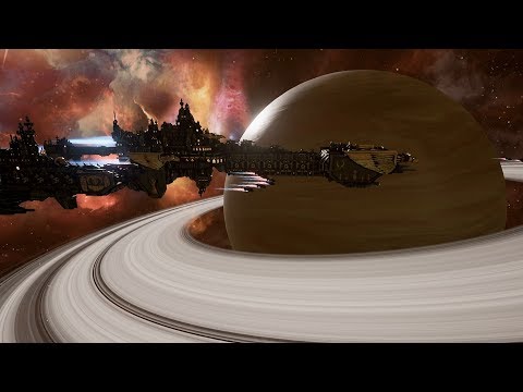 Space Marines (Dark Angels) vs Ork Pirates! Rank 74 - Battlefleet Gothic Armada