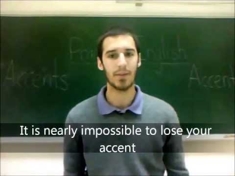 英語のアクセントを改善する (Improve Your Accent in English)