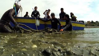 Moroccan divers try to end litter crisis on country's beaches