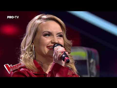 Renate Grad - I wanna dance with somebody | Live 1 | The Voice of Romania 2018