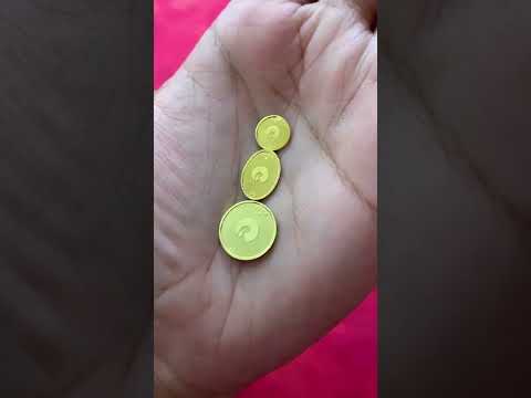 Reliance Jewels Mahavir Ji Gold Coin #shorts
