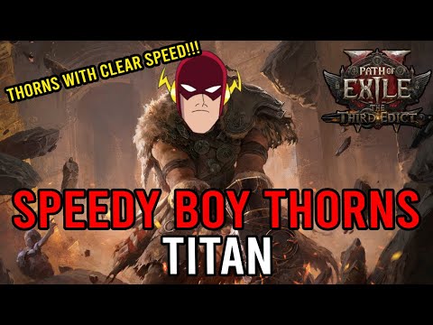 Speedy Boy Thorns Titan | 70,000 Armour + 30k Thorns Damage | Kalltorak Path of Exile 2