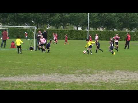 Hekelingen toernooi 3de wedstrijd: Haaglandia F5 - Haaglandia F6. Uitslag 2-0