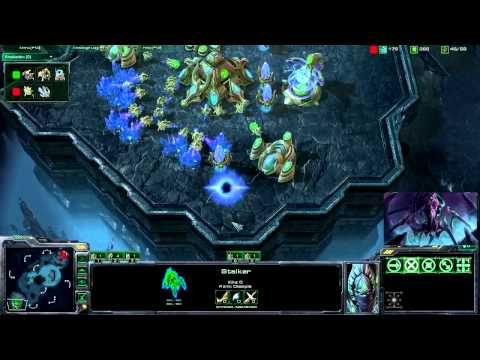Starcraft 2 PvP NightEnd vs mouzMaNa CraftCup #5 Finals Game 2