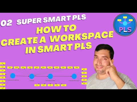 How to create a workspace in Smart PLS | Imtiaz Khan