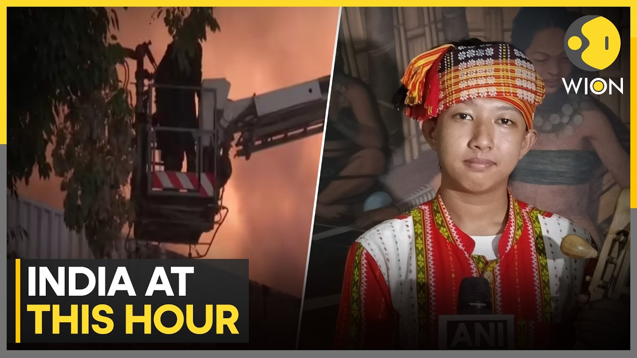 Major Fire Breaks Out in Delhi Labour Slum | India At This Hour | WION