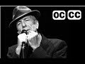 Leonard Cohen - Everybody knows - open captioned