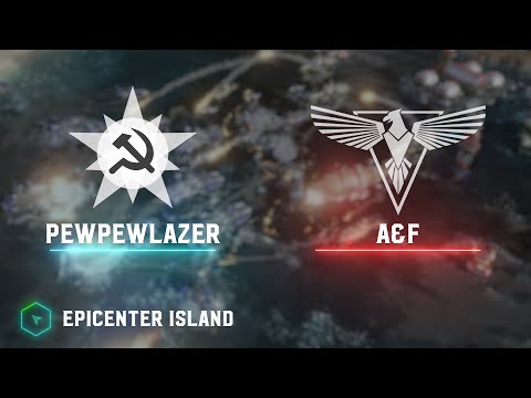 pewpewlazer(S) vs A&F(A) - Epicenter Island - Red Alert 3