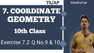 Download Lagu 10th Class | Maths | COORDINATE GEOMETRY | Exercise 7.2 | Q.No.9 u0026 10. Thumbnail