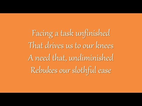 Facing a Task Unfinished (Grace Community Church)