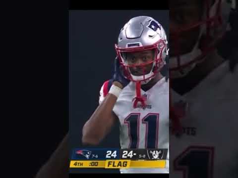 The Crazy Ending to the #Patriots vs #Raiders game. #nflfootball #Week15