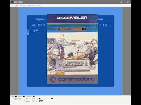 Writing 6502 Assembly on a Commodore 64 using the Macro Assembler Development System.  Part 1.