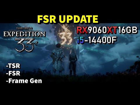 Clair Obscur Expedition 33 RX 9060 XT 16GB - 1080p | 1440p | 4K