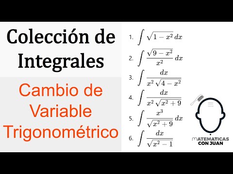 6 INTEGRALES CON CAMBIO TRIGONOMÉTRICO. Técnicas de integración.
