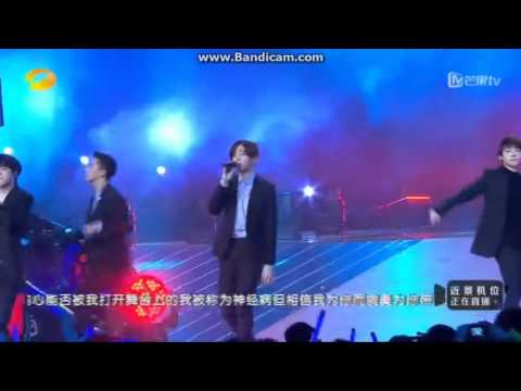 141231 WINNER @ HUNAN TV NYE - EMPTY + TALK + JUST ANOTHER BOY