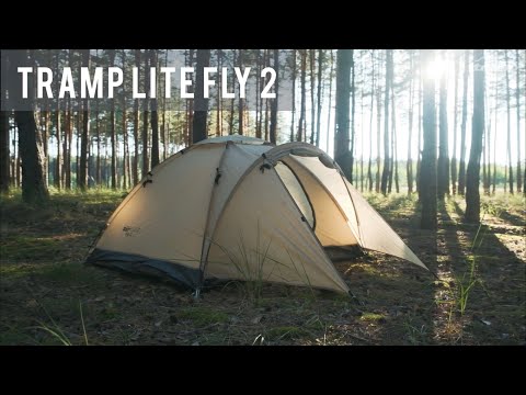 Палатка Tramp Lite Fly 2 Olive | Универсальная однослойная двухместная туристическая с вместительным тамбуром - фото 1 - id-p935455714